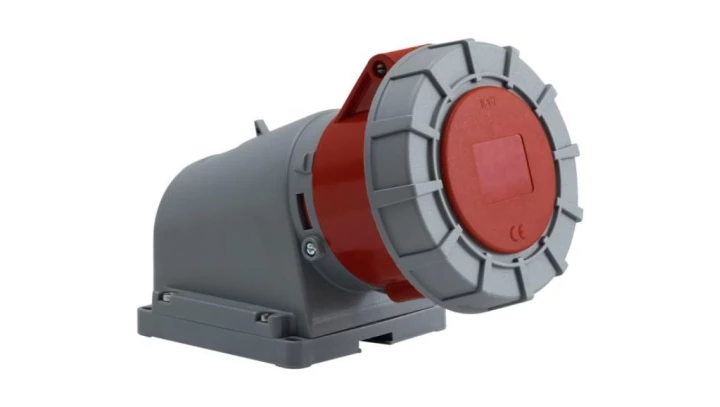 Gniazdo siłowe stałe 32A 5p /FE/ IP67