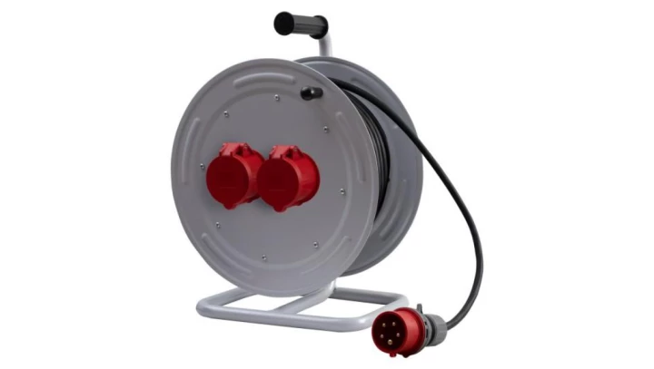 Przedłużacz siłowy MAKARA-370 16A 5p, 32A 5p, wtyczka 16A 5p OW 5x2,5 -40m