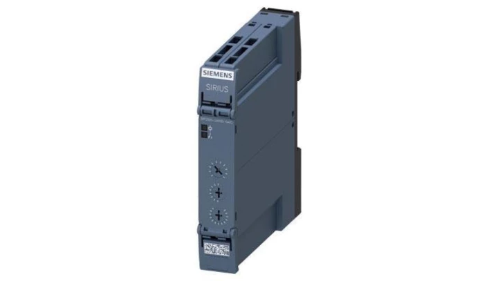 Przekaźnik czasowy wielofunkcyjny 1P 13 funkcji 0,05-100h 12-240V AC-DC LED lakierowane PCB przył spręż 3RP2505-2AW30-0AX0