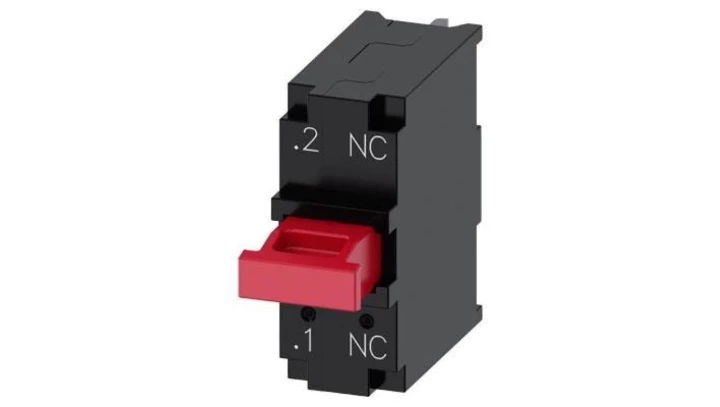 Blok styków 1R montaż na płytkach PCB piny lutownicze SIRIUS ACT SIRIUS ACT 3SU1400-3AA10-5CA0