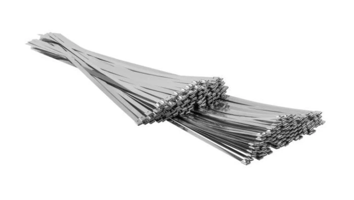 Opaska stalowa nierdzewna ball-lock 150x4,5mm G304 (opak. 100szt.)