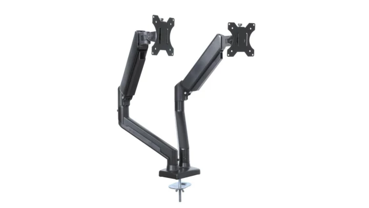 UCHWYT DO 2 MONITORÓW LED/LCD 13-32 UM-116 ART WSPOMAGANIE GAZOWE 2-9kg