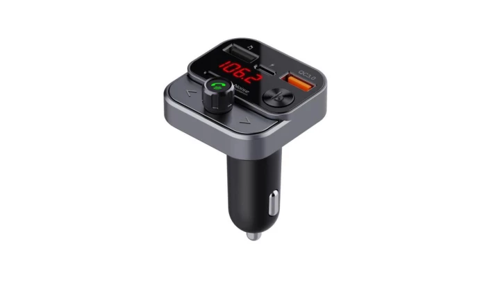 TRANSMITER samoch FM MP3 z funkcją BT,USB LCD FM-84B ART QC3.0