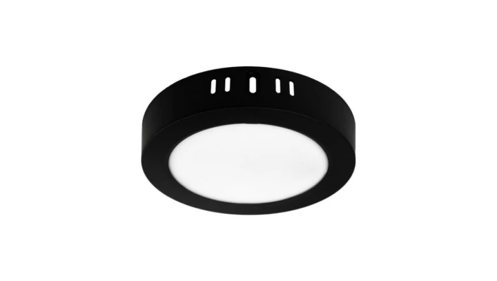 DOWNLIGHT N/T OKRĄG 12W 4000K CZARNY DL-1