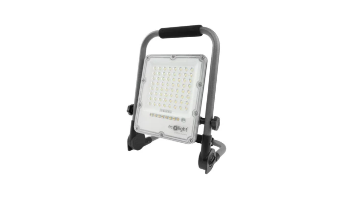 NAŚWIETLACZ ROBOCZY LED Z AKUMULATOREM 30W 5000K