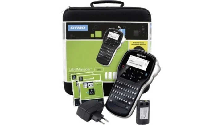 2091152 Dymo Drukarka LM280 Qwerty - zestaw walizkowy
