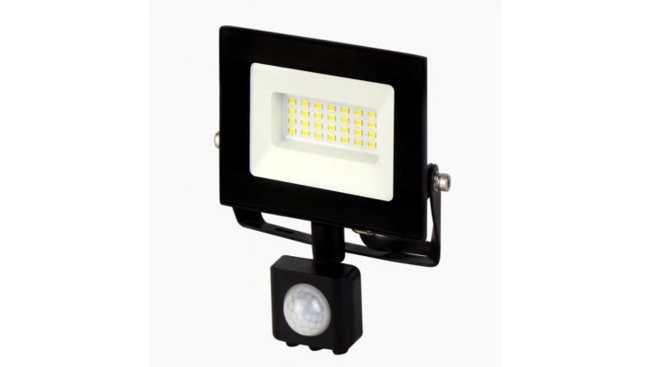 Naświetlacz Projektor Halogen LED line LUMINO 20W 4000K 2000lm z czujnikiem IP65 3 lata gwar.