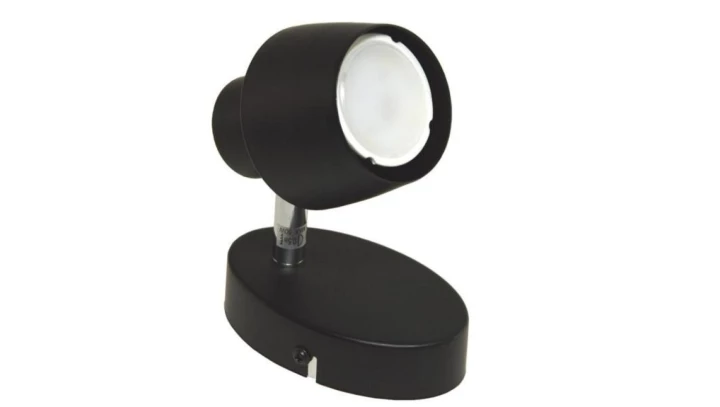 Lampa spotlight Kipp 1xGU10 czarna