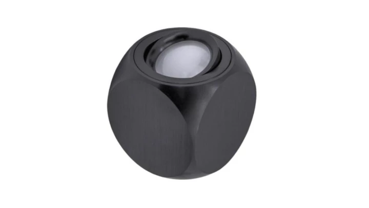 Oprawa sufitowa Akona czarna 80x85mm