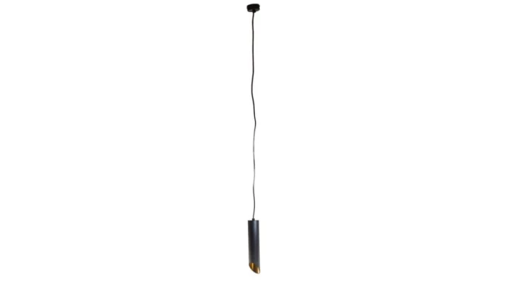 Oprawa sufitowa wisząca Valda Black GU10 200mm