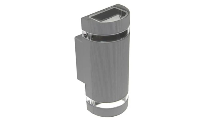 Oprawa elewacyjna Kortek 2x GU10 antracyt RAL7016