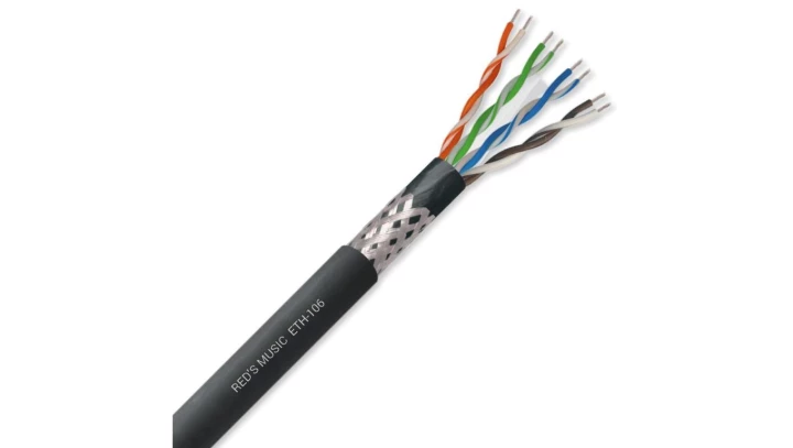Kabel teleinformatyczny mobilny S/UTP 4x2x26/7AWG cat.6 /100m/