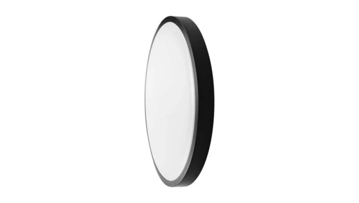 Plafoniera LED 24W 2500lm 6500K IP44 Okrągła fi295 Mleczny Czarna Ramka 76381