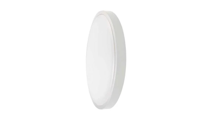 Plafoniera LED 18W 1830lm 3000K IP44 Okrągła fi295 Mleczny Biała Ramka z mikrofalowym czujnikiem ruchu (+ pilot do sterowania) 7
