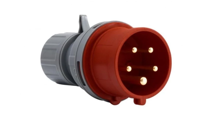 Wtyczka siłowa 16A 5p /FE/ IP44