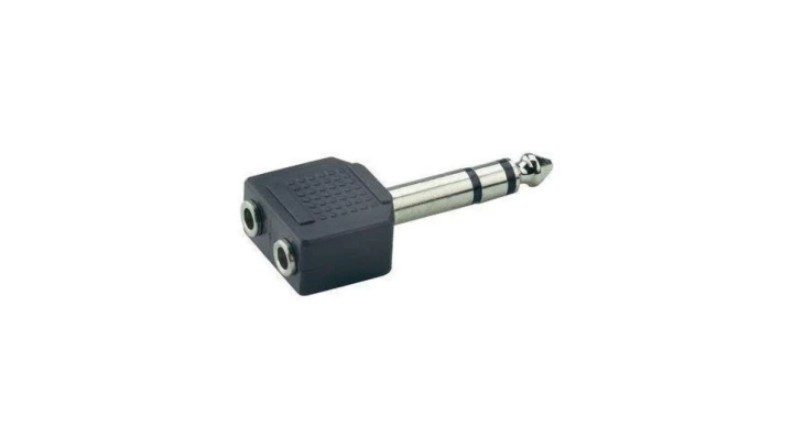 Redukcja wt.Jack 6,3/2gn.Jack 3,5 stereo plastik