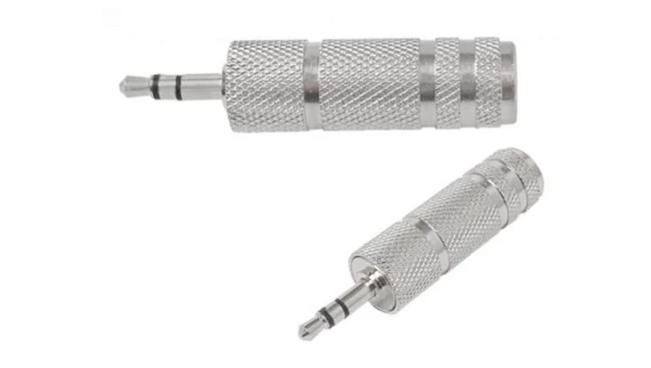 Redukcja wt.Jack 3,5/gn.RCA mono metal