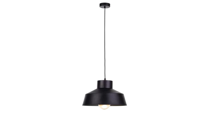 Lampa wisząca nowoczesna 1xE27 MOON BLACK