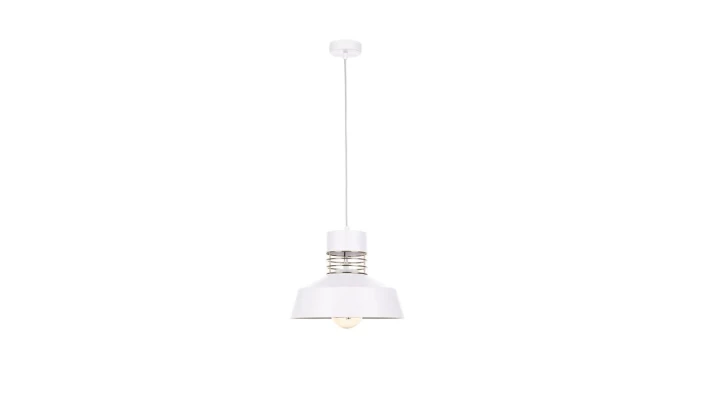 Lampa wisząca nowoczesna 1xE27 TITANIUM GOLD/WHITE