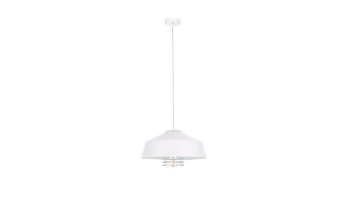 Lampa wisząca nowoczesna loftowa 1xE27 ELECTRA WHITE