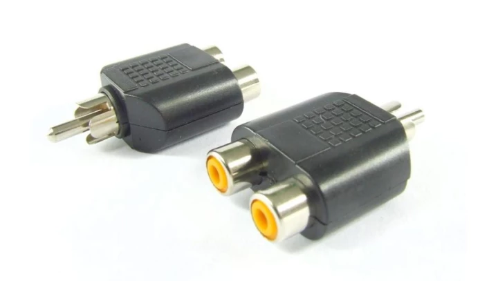 Rozgałęźnik RCA wt.RCA/2gn.RCA