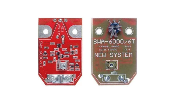 Wzmacniacz anten siatkowych SWA-6000 wzmocnienie 36dB