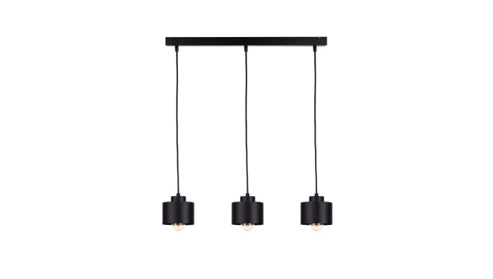 Lampa nowoczesna wisząca 3xE27 SIMPLY BLACK