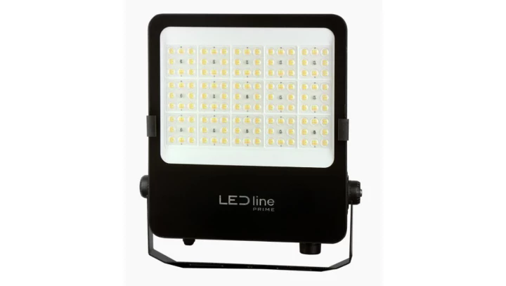 Naświetlacz projektor na boisko orlik LED line PRIME Floodlight 200W 3000K 4000K 5000K 140lm/W 28000lm 120st. 5 lat gwar.