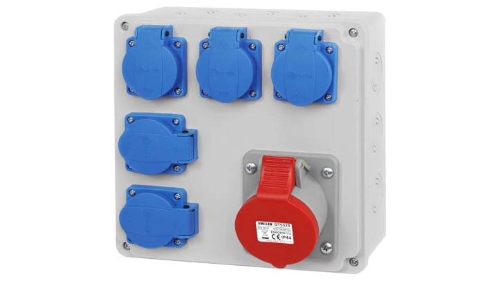 ROZDZIELNICA ROZDZIELNIA BUDOWLANA 32A 4P 5X230V RSBO.105/4