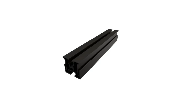 Profil montażowy 40x40 CLIP-ON L2200 (czarny)