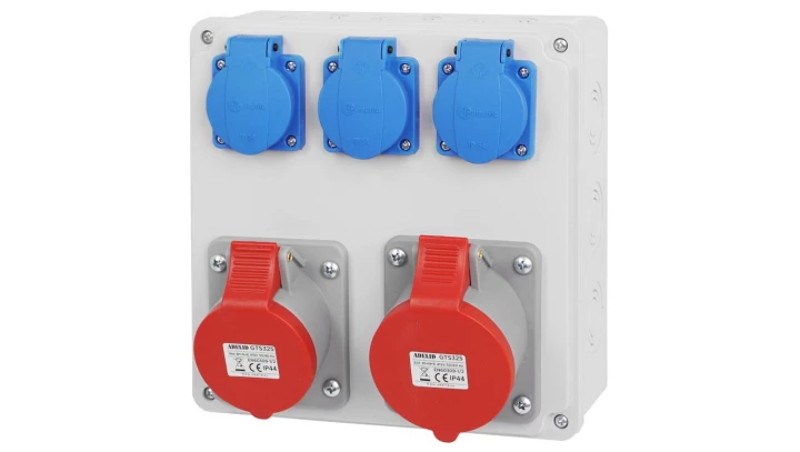 ROZDZIELNICA ROZDZIELNIA BUDOWLANA 2x32/5 3x230V RSBO.203