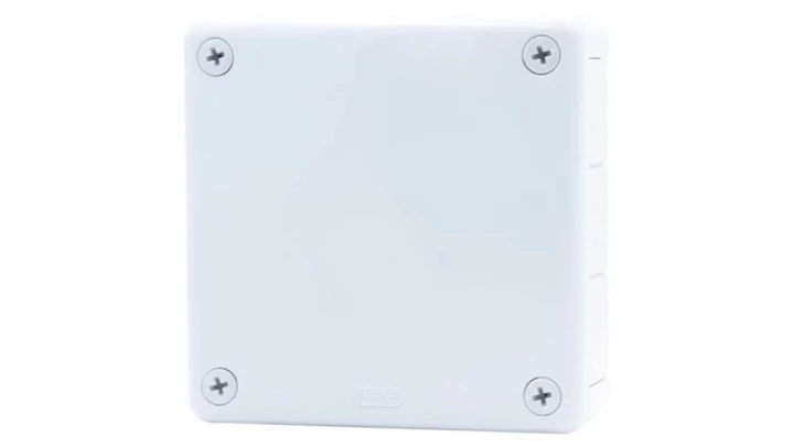 Puszka hermetyczna H55-L 118x118x46 IP55 12-wylotowa szara