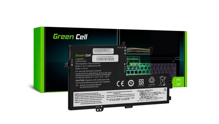 Bateria Green Cell L18C3PF6 L18C3PF7 L18M3PF6 L18M3PF7 do Lenovo IdeaPad C340-15IIL S340-14API S340-15API S340-15IIL S340-15IWL