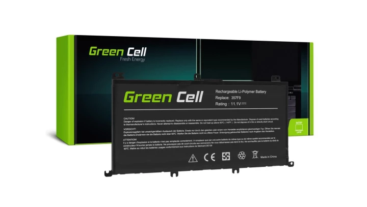 Bateria Green Cell 357F9 do Dell Inspiron 15 5576 5577 7557 7559 7566 7567