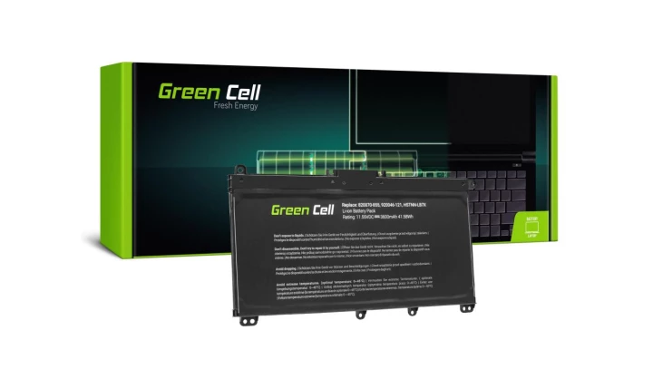 Bateria Green Cell TF03XL HSTNN-LB7X 920046-421 920070-855 do HP 14-BP Pavilion 14-BF 14-BK 15-CC 15-CD 15-CK 17-AR