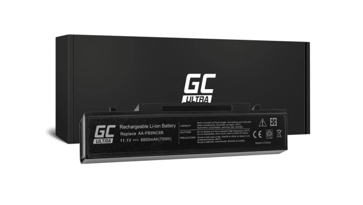 Bateria Green Cell ULTRA AA-PB9NC6B AA-PB9NS6B do Samsung R519 R522 R525 R530 R540 R580 R620 R780 RV510 RV511 NP300E5A NP350V5C