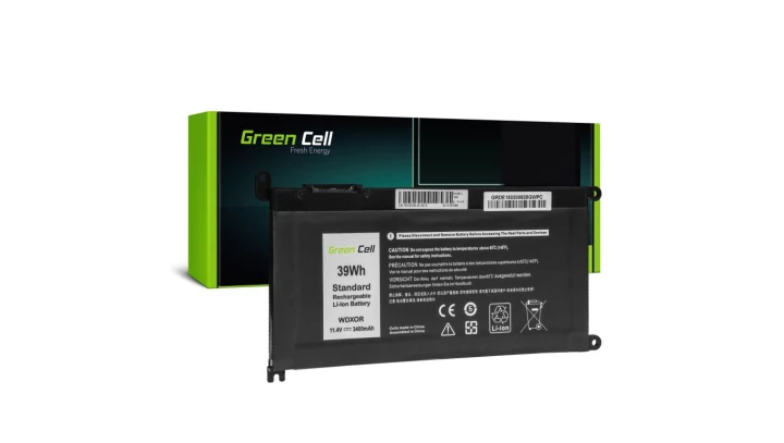 Bateria Green Cell WDX0R WDXOR do Dell Inspiron 13 5368 5378 5379 14 5482 15 5565 5567 5568 5570 5578 5579 7560 7570 17 5770