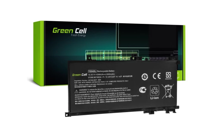 Bateria Green Cell TE04XL do HP Omen 15-AX202NW 15-AX205NW 15-AX212NW 15-AX213NW, HP Pavilion 15-BC501NW 15-BC505NW 15-BC507NW
