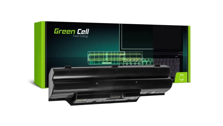 Bateria Green Cell FPCBP250 do Fujitsu-Siemens LifeBook A530 A531 AH530 AH531