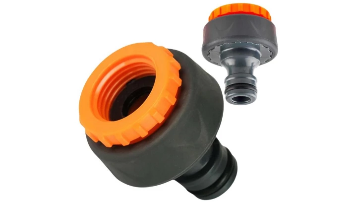 Przyłącze na kran złączka ogrodowa 1/2 - 3/4 szybkozłączka Schmith