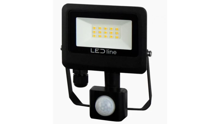 Projektor Naświetlacz Halogen LED line PHOTON 10W 4000K 1000lm z czujnikiem IP65 3 lata gwar,