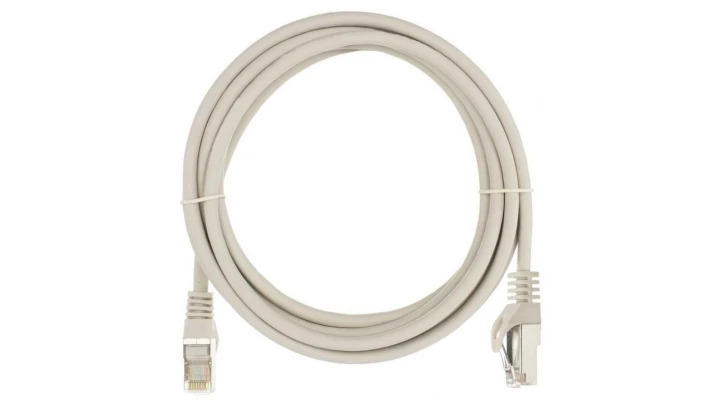 Patchcord S/FTP kat.7 PiMF kabel sieciowy LAN 2x RJ45 linka PoE szary 7,5m