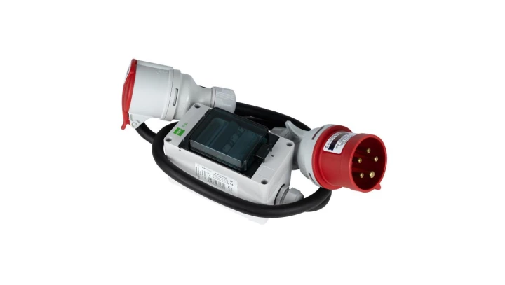 Kabel przedłużacz siłowy 32A na 16A 1m adapter 2312005/S