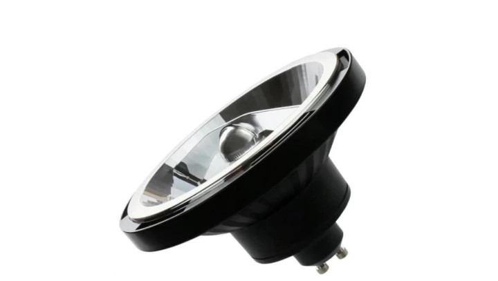 Led ar111 gu10 230v 15w smd 45st nw black