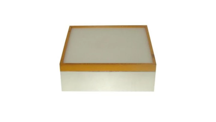 Panel led Sadok srebrno złoty 10W DW