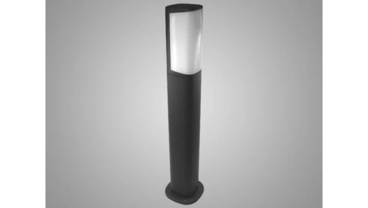 Słupek ogrodowy LED Sandor 6W WW czarna IP54 50cm