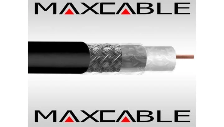 Przewód RG7U 1,29CCS żel 305m MAXCABLE