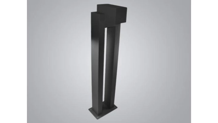 Słupek ogrodowy LED Laima 6W WW czarna IP54 60cm