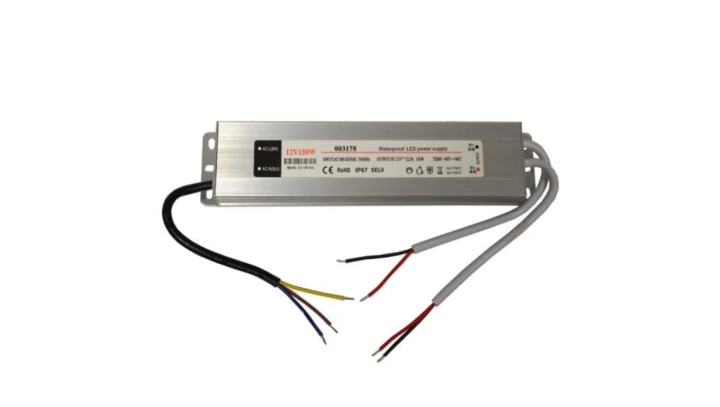 Zasilacz LED 12V 150W napięciowy IP67 aluminium EK