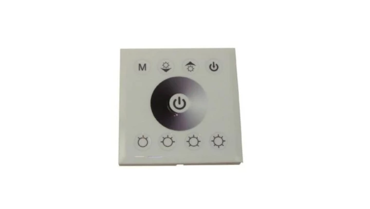 Ściemniacz LED dotykowy 2x4A 12-24V biały